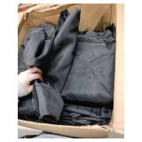 Set of 12 Black Table Covers