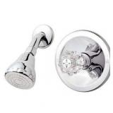 Homewerks Worldwide 210519 1 Hand Bay Pointe Shower Faucet  Basic Chrome