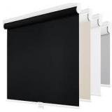 ChrisDowa 100% Blackout Roller Shade - Black 41x72 In.