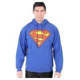 Blue Superman Hoodie - L