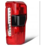 Tail lights Compatible with 2023 2024 2025 Ford F250 F350 Super Duty w/Blind Spot Halogen Rear Light Taillight Rear Brake Lamp Signal right passenger