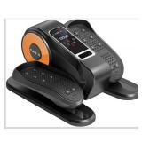 Under Desk Elliptical Machine, Electric Seated Pedal Exerciser, Min Leg Exerciser with Remote, 12 Level Speeds, Forward & Reverse Direction, Manual & Auto Mode for Home Office