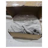 ZonLi Heated Blanket Battery Operated, Cordless Electric Throw for Super Bowl & Outdoor, 50\"x60\" Wearable Rechargeable for Camping Tailgating, Water-Resistant Machine Washable (Dark Grey)