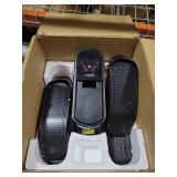 Under Desk Elliptical Machine, Electric Seated Pedal Exerciser, Min Leg Exerciser with Remote, 12 Level Speeds, Forward & Reverse Direction, Manual & Auto Mode for Home Office powers on