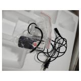 Under Desk Elliptical Machine, Electric Seated Pedal Exerciser, Min Leg Exerciser with Remote, 12 Level Speeds, Forward & Reverse Direction, Manual & Auto Mode for Home Office powers on