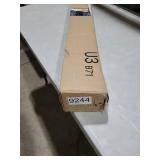 AOSKY Cordless Roller Shades for Windows Light Filtering Shades with 5% Openness Solar Screen Semi Sheer Roller Blinds UV Protection for Office and Home. Easy to Install 23\" W x 72\" H (Grey) no hard