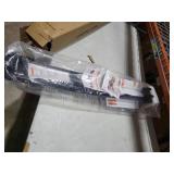 Mesh Room Partition gate, height 33\"x150\" black