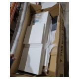 7 Tier Wall Shelf Unit, Floating Shelves for Storage Home Display, Versatile Lack Wall Shelves for Bedroom,Living Room,Office Decor, Tall Long Shelf for Book,Shoe,Vanity, Purse and TV White