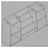 Wooden Kids Bookshelf and Toy Storage