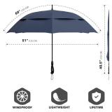 Repel Umbrella Windproof Travel Umbrellas for Rain - Easy Auto Open Close, Durable & Compact Umbrella, Strong Fiberglass Frame, Waterproof Canopy - Backpack, Purse, Portable Umbrella for Travel