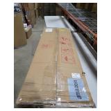 63 Inch Long Console Table, Narrow Rectangular Sofa Table Behind The Couch, Farmhouse Entryway Table for Entrance, Hallway, Living Room (Brown