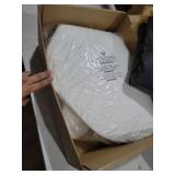 PupRug Orthopedic Dog Bed for Large Dogs with Fluffy Soft Faux Fur and Memory Foam for Joint Pain Relief, Machine Washable and Waterproof Couch Bed, Sable Tan, Large/Extra Large