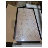 A PLUS MAX 20x40 Picture Frame, Black Engineered Wood Frame for 20 x 40 Inch Picture Poster Photo, Light Weight 20 by 40 Frame with Wood-grain for Wall - 1 Pack/Black/20 x40