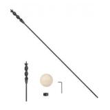 Flexible Drill Bit for Wire Pulling with Guide Ball Kit,3/4 in. x (4.5 FT) 54 in. Long Flex Drill Bits for Wood,Auger Head Installer Drill Bit, Fish Bit for Pulling Wires in Walls