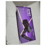 FIFINE XLR/USB Gaming Microphone Set, Dynamic PC Mic for Streaming Podcasting, Computer RGB Mic Kit with Boom Arm Stand, Mute Button, Headphones Jack, for Recording Vocal Voice-Over-AmpliGame AM8T