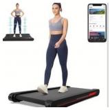 Walking Treadmill Pad with APP, 3 in 1 Under Desk Treadmill, 400W Low Noise Walking Vibration Pad with Remote Control,Portable Treadmills for Home Office