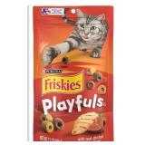 Purina Friskies Playfuls With Chicken and Liver Flavor Cat Treats - (Pack of 9) 2.1 oz. Pouches