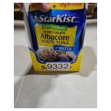 StarKist Low Sodium Albacore White Tuna in Water, 2.6 oz Pouch (12 Pack)