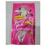 Purina Friskies Cat Treats, Party Mix California Crunch With Chicken - (Pack of 5) 2.1 oz. Pouches