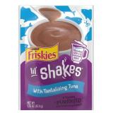 Purina Friskies Pureed Cat Food Topper, Lil Shakes With Tantalizing Tuna Lickable Cat Treats - (Pack of 16) 1.55 oz. Pouches