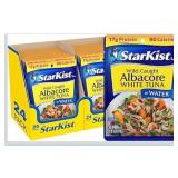 StarKist Albacore White Tuna in Water, 2.6 oz Pouch (24 Pack) Ready to Eat Wild Caught Tuna, 17g Protein,