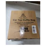 Voyager 10 Cubic Feet Waterproof Rooftop Cargo Roof Bag, No Roof Rack Needed UV-Protected PVC Semi-Coated Mesh, Welded Seams, Water Seal Zipper 36\" L x 30\" W x 16\" H