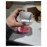 Qukaka Stainless Steel Snack Containers for Kids,7.2oz Easy Open Leak Proof Reusable Snack Box Container with Lids,Small Lunch Containers for Meal Prep,School,Picnic and Travel-3Pack