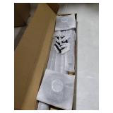 UlSpeed Wall Mounted Clothes Rack 21.06in, Industrial Pipe Wall Mount Clothing Rack, Heavy Duty Iron Garment Racks, Space Saver Multi-purpose Hanging Rod for Laundry Room, Closet Storage, 1 Pack