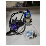 TecHome Water Pump, 115V 1/10HP 330GPH Water Transfer Utility Pump, With ON/OFF Switch And Suction Hose Kit.