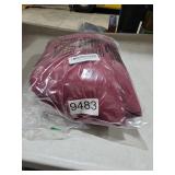 AK TRADING CO. 10 feet x 10 feet Polyester Backdrop Drapes Curtains Panels with Rod Pockets - Wedding Ceremony Party Home Window Decorations - Burgundy (DRAPE-5x10-BURGUNDY)