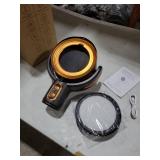 Portable Range Hood, Desktop Range Hood with 2 Speed Exhaust Fan, Detachable Aluminum Filter, Large Oil Collection Cup, Portable Kitchen Exhaust Fan for Indoor BBQ, Hot Pot Camping Trips Home (Gold)