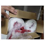 Sunsleek Chair Cushions for Dining Chairs, D-Shaped Seat Cushions with Removable Washable Cover and Ties, Chair Pads for Kitchen, Indoor Dining Room, Patio Chairs, 17