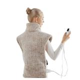 Bedsure Heating Pad for Neck and Shoulders and Back - Birthday Gifts for Women Men Mom Mens, FSA Eligible Items, Electric Heated Pad for Full Body, ETL Certified, Extra Large 24\"x33\", Brown