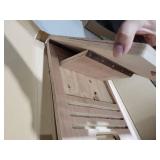 TEMI Slant Board for Calf-Stretching - Wooden Incline Wedge Stretcher for Squats, Foot & Ankle Mobility, Portable Fitness Equipment, Balance Block for Heel Stretch