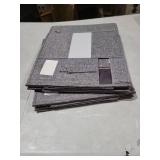 ActCosy 4Pack Sheet Organizers and Storage with Handles  Foldable Linen Closet Storage for King & Queen Sheet Sets  Clear Window & Removable Labels  Dustproof & Space-Saving Design, 4Pack,