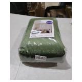 MIULEE Velvet Curtains 132 inches - Luxury Blackout Curtains for Bedroom Living Room Thermal Insulated Super Soft Window Drapes Rod Pocket & Back Tab, Olive Green, W52 x L132 inches, 2 Panels