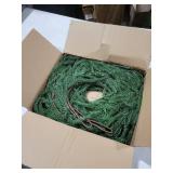 12ft 2Pcs*6ft Artificial Norfolk Pine Garland,Christmas Garland Greenery Garland for Mantle, Fireplace, Table, Wall, Window, Bedroom,Fence, Indoor Outdoor Holiday Winter Hanging Christmas Decorations