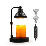 LIDORE Candle Warmer, Candle Warmer Lamp with Timer, Candle Lamp with USB Charger, Gift for Mothers Day Valentines Day Christmas New Year, Home Decor, Aromatherapy Warmer for Yoga