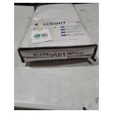 INOVADAY 100% Blackout Curtains for Bedroom, Black Out Curtains 90 Inch Long, Clip Rings Linen Blackout Drapes, Thermal Insulated Room Darkening for Living Room, 2 Panels - Beige,W50xL90