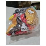 Geyoga 4 Pcs Thanksgiving Turkey Hats for Adults Plush Turkey Hat with Legs Headband for Carnival Cosplay Thanksgiving Party(Cute,Multicolor)