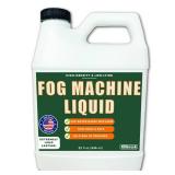Fog Machine Liquid - 32 oz Tillbrook Fog Machine Fluid - High Density & Long-Lasting Fog Juice - Low-Lying, Universal, Water-Based Solution for Spooky Halloween Parties, Haunted Houses, & Concerts