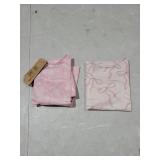 Tiny Twinkle Long Sleeve Bib for Babies & Toddlers | 2-Pack Waterproof Smock Bib for Eating | Machine Washable & Mess-Proof Feeding Essentials | Newborn Shower Gift (Toile,Bows, 6-24M)