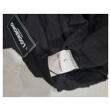 LOOKBOHO Womens Jumpsuits Dressy Elegant Batwing Sleeve V Neck One Piece Wide Leg Sexy Long Pants Romper Black L