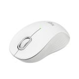 Logitech Signature M550 Wireless Mouse - for Small to Medium Sized Hands, Silent Clicks, Bluetooth, Multi-Device Compatibility - Off White