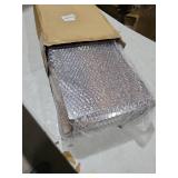 Edergoo Wooden Crates 2 Pack, Rustic Handmade Wood Crate with Handles, Durable Large Wooden Crates for Display & Decor, Brown