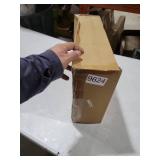 Edergoo Wooden Crates 2 Pack, Rustic Handmade Wood Crate with Handles, Durable Large Wooden Crates for Display & Decor, Brown