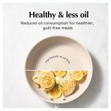 Redchef Ceramic Non Stick Egg Pans, Nonstick Frying Pan Skillet, 8 inch Cooking Pan Non Toxic with Stay Cool Handle for Induction, PTFE & PFAS & PFOA Free, Dishwasher/Oven Safe (Blue)