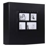 RECUTMS Photo Album 4x6 1000 Pockets Photos, Extra Large Capacity Family Wedding Picture Albums Holds 1000 Horizontal and Vertical Photos (Black)