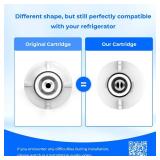 Waterdrop ADQ747935 LT1000PC Replacement for LG LT1000PÂ®/PC/PCS ThinQ Refrigerator Water Filter, LFXS26973S, LMXS28626S, LMWS27626S, LFXS28596S, ADQ74793501 and LT120F, 3 Combo