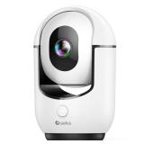 Cloarks 2K Pan/Tilt Security Camera, WiFi Indoor Cameras for Home Security with AI Motion Detection, Pet/Dog/Baby Camera with Phone App, 2-Way Audio, 24/7, Siren, TF/Cloud Storage